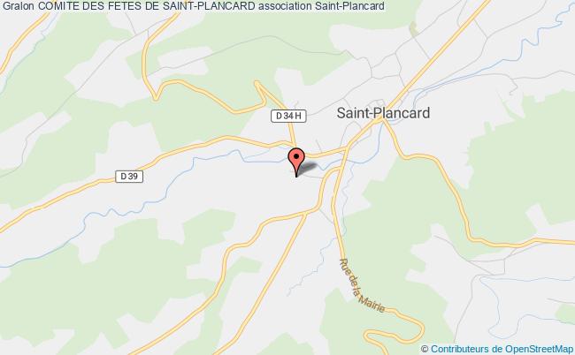 plan association Comite Des Fetes De Saint-plancard Saint-Plancard