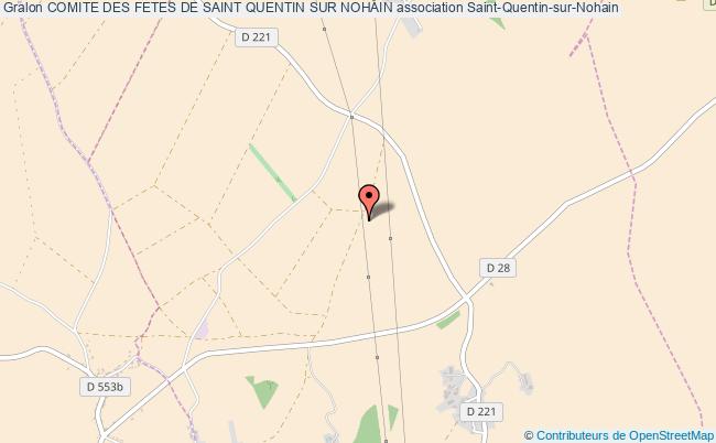 plan association Comite Des Fetes De Saint Quentin Sur Nohain Saint-Quentin-sur-Nohain