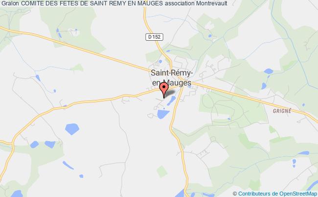 plan association Comite Des Fetes De Saint Remy En Mauges Montrevault-sur-Èvre
