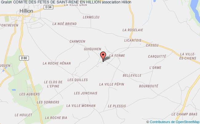 plan association Comite Des Fetes De Saint-rene En Hillion Hillion