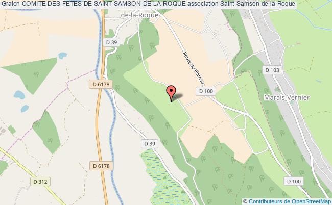 plan association Comite Des Fetes De Saint-samson-de-la-roque Saint-Samson-de-la-Roque