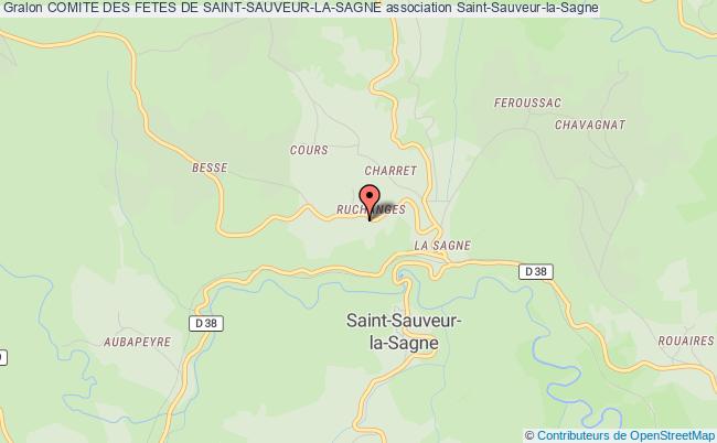 plan association Comite Des Fetes De Saint-sauveur-la-sagne SAINT-SAUVEUR-LA-SAGNE