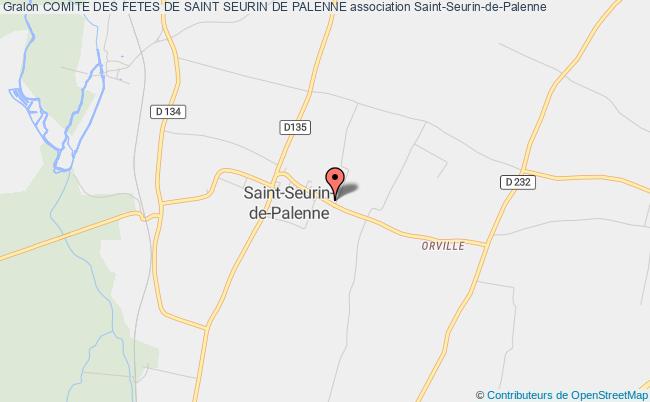 plan association Comite Des Fetes De Saint Seurin De Palenne Saint-Seurin-de-Palenne