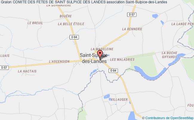 plan association Comite Des Fetes De Saint Sulpice Des Landes Saint-Sulpice-des-Landes