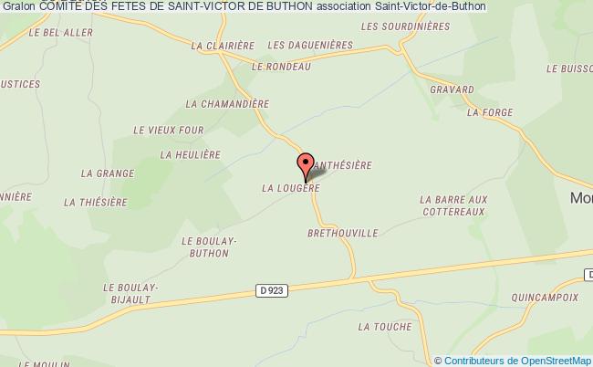 plan association Comite Des Fetes De Saint-victor De Buthon Saint-Victor-de-Buthon