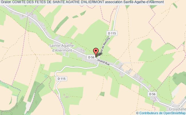 COMITE DES FETES DE SAINTE AGATHE D'ALIERMONT