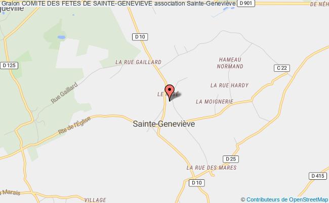 plan association Comite Des Fetes De Sainte-genevieve Sainte-Geneviève