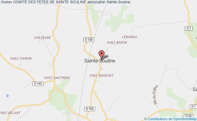 plan association Comite Des Fetes De Sainte Souline Sainte-Souline
