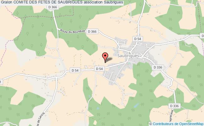 Comite des fetes de saubrigues association Promotion sein village