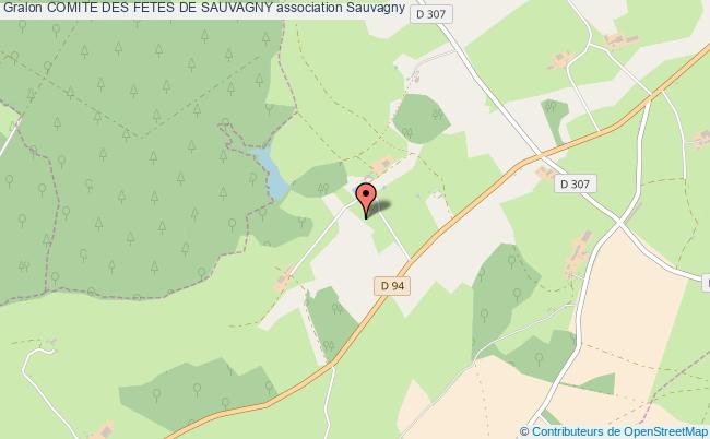 plan association Comite Des Fetes De Sauvagny Sauvagny