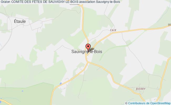 plan association Comite Des FÊtes De Sauvigny-le-bois Sauvigny-le-Bois