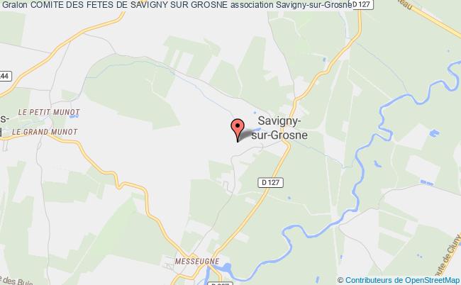plan association Comite Des Fetes De Savigny Sur Grosne Savigny-sur-Grosne