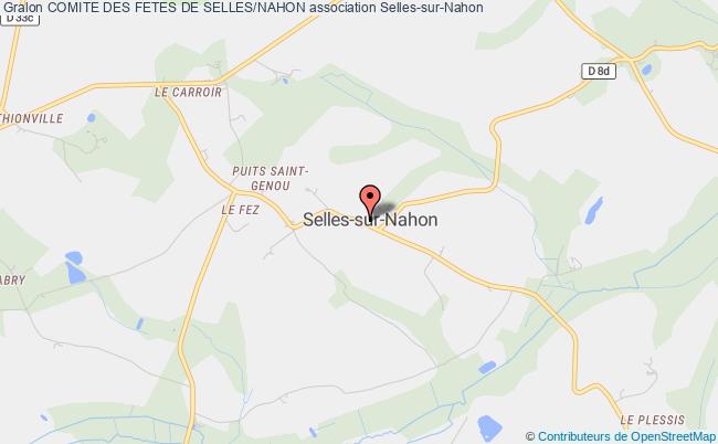 plan association Comite Des Fetes De Selles/nahon Selles-sur-Nahon