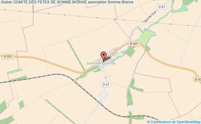 plan association Comite Des Fetes De Somme-bionne Somme-Bionne