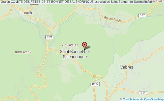 COMITE DES FETES DE ST BONNET DE SALENDRINQUE