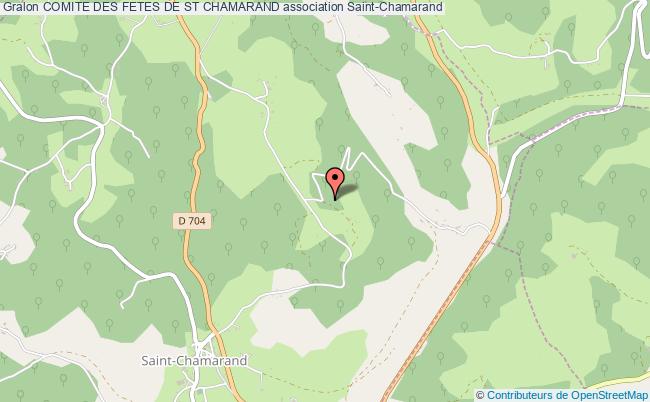 plan association Comite Des Fetes De St Chamarand Saint-Chamarand