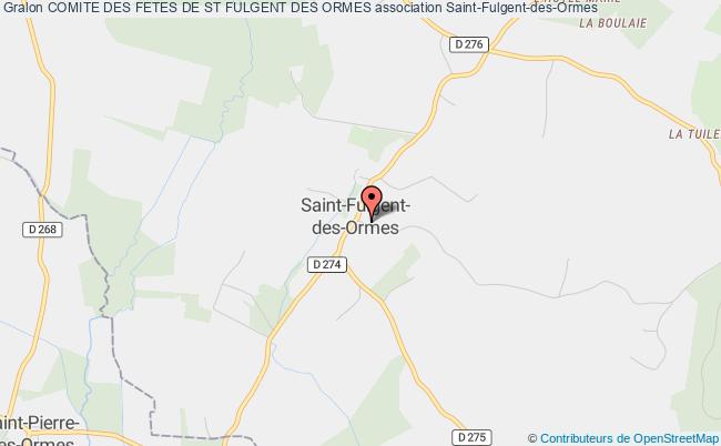 plan association Comite Des Fetes De St Fulgent Des Ormes Saint-Fulgent-des-Ormes