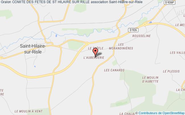 plan association Comite Des Fetes De St Hilaire Sur Rille Saint-Hilaire-sur-Risle