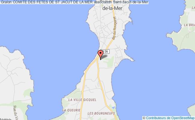 plan association Comite Des Fetes De St Jacut De La Mer Saint-Jacut-de-la-Mer