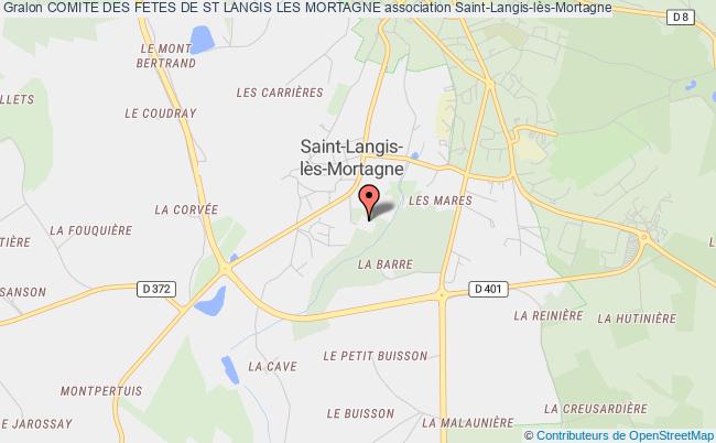 plan association Comite Des Fetes De St Langis Les Mortagne Saint-Langis-lès-Mortagne
