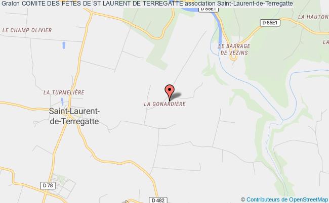 plan association Comite Des Fetes De St Laurent De Terregatte Saint-Laurent-de-Terregatte