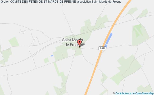 plan association Comite Des Fetes De St-mards-de-fresne Saint-Mards-de-Fresne