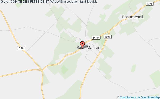 plan association Comite Des Fetes De St Maulvis Saint-Maulvis