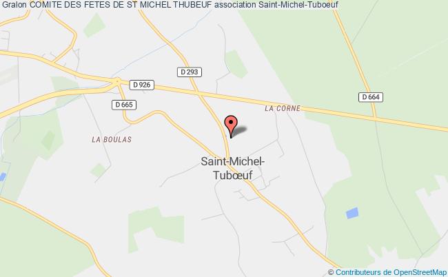 plan association Comite Des Fetes De St Michel Thubeuf Saint-Michel-Tuboeuf