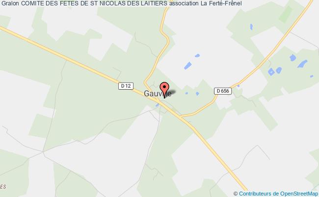 plan association Comite Des Fetes De St Nicolas Des Laitiers Saint-Nicolas-des-Laitiers