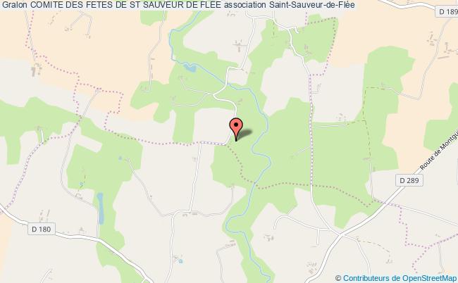 plan association Comite Des Fetes De St Sauveur De Flee Saint-Sauveur-de-Flée