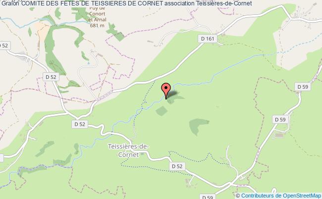 Comite des fetes de teissieres de association Commune la commune