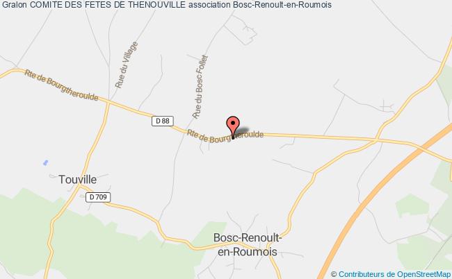 plan association Comite Des Fetes De Thenouville Bosc-Renoult-en-Roumois