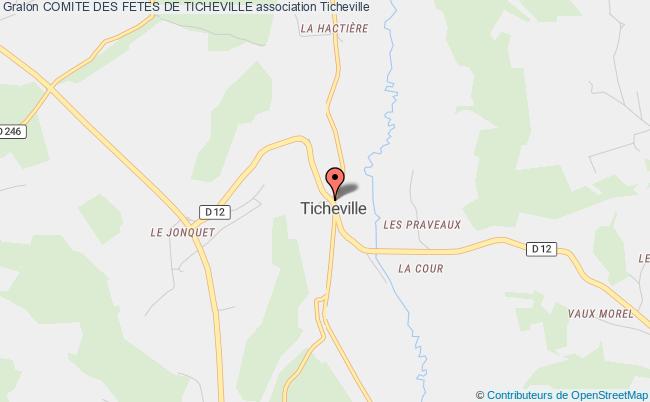 plan association Comite Des Fetes De Ticheville Ticheville