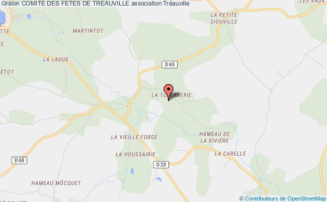 plan association Comite Des Fetes De Treauville Tréauville