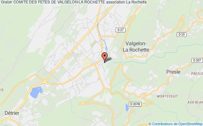 COMITE DES FETES DE VALGELON-LA ROCHETTE