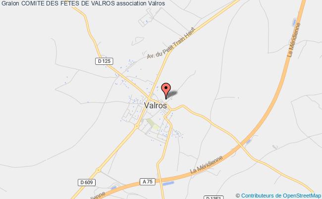 COMITE DES FETES DE VALROS