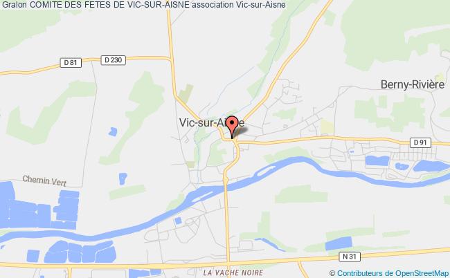 plan association Comite Des Fetes De Vic-sur-aisne Vic-sur-Aisne