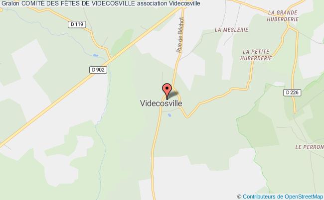 plan association ComitÉ Des FÊtes De Videcosville Videcosville