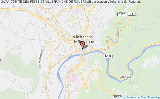 plan association Comite Des Fetes De Villefranche-de-rouergue Villefranche-de-Rouergue
