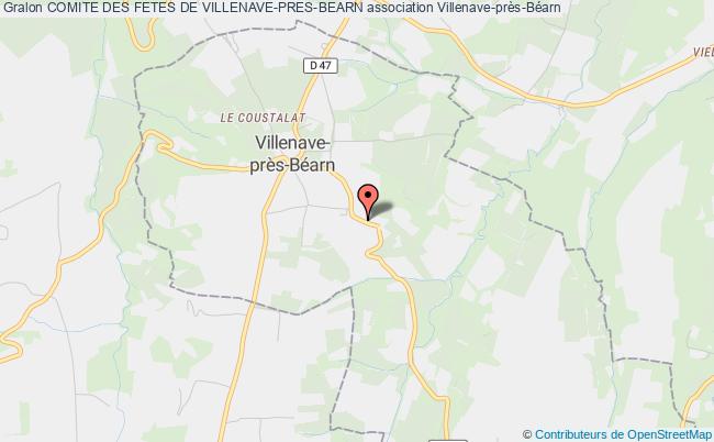plan association Comite Des Fetes De Villenave-pres-bearn Villenave-près-Béarn