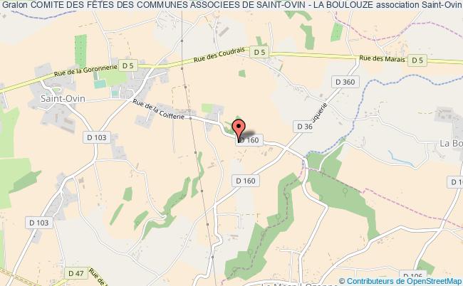 plan association Comite Des FÊtes Des Communes Associees De Saint-ovin - La Boulouze Saint-Ovin
