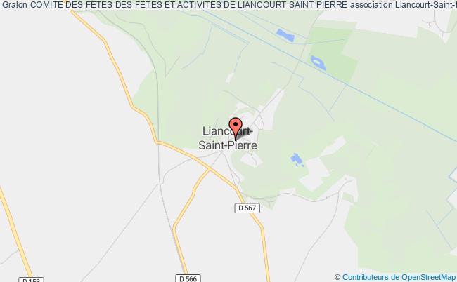 plan association Comite Des Fetes Des Fetes Et Activites De Liancourt Saint Pierre Liancourt-Saint-Pierre