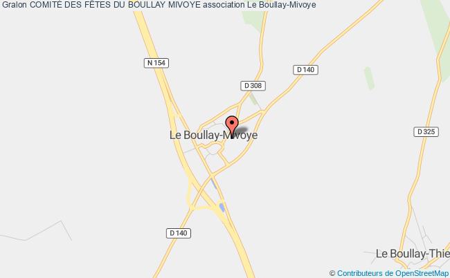 plan association ComitÉ Des FÊtes Du Boullay Mivoye Boullay-Mivoye