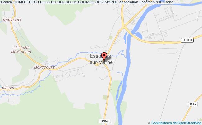 plan association Comite Des Fetes Du Bourg D'essomes-sur-marne Essômes-sur-Marne