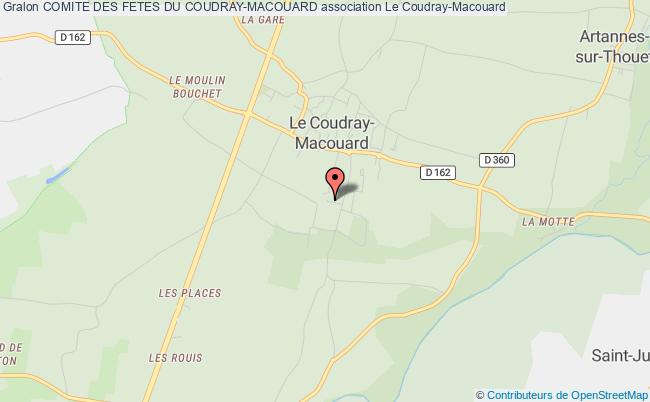 plan association Comite Des Fetes Du Coudray-macouard Le Coudray-Macouard