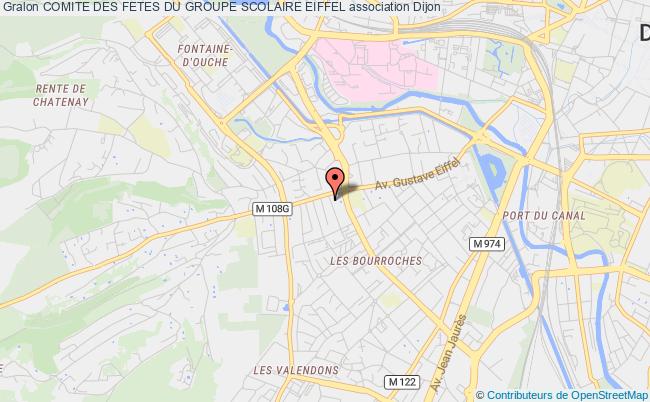 plan association Comite Des Fetes Du Groupe Scolaire Eiffel Dijon