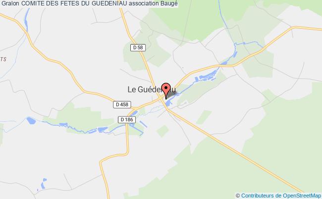 plan association Comite Des Fetes Du Guedeniau Baugé-en-Anjou