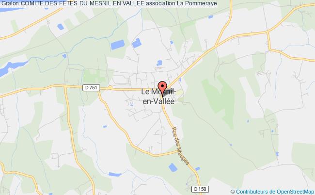 plan association Comite Des Fetes Du Mesnil En Vallee Mauges-sur-Loire
