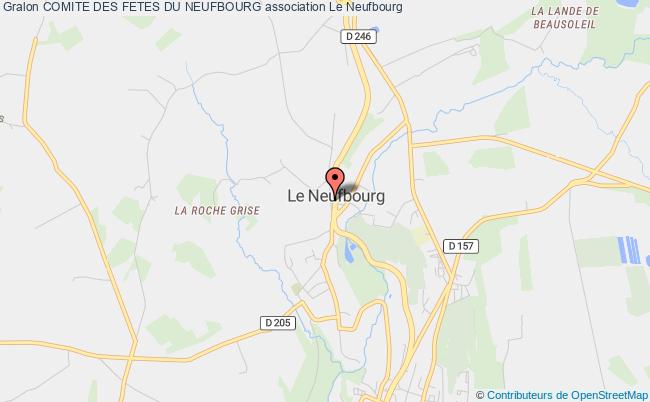 plan association Comite Des Fetes Du Neufbourg Le    Neufbourg