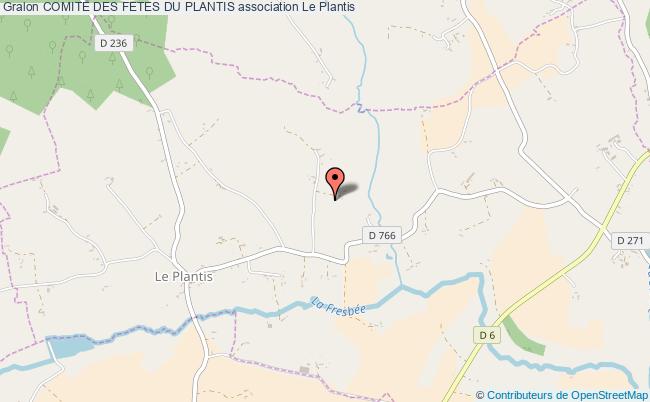 plan association Comite Des Fetes Du Plantis Le Plantis